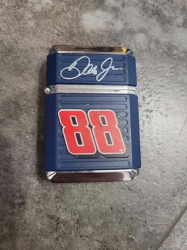 NASCAR Dale Earnhardt Jr # 88 Flip Top Butane Lighter Metal-No Box