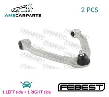 LH RH TRACK CONTROL ARM PAIR UPPER FRONT 0224-Y51UPLH FEBEST 2PCS NEW