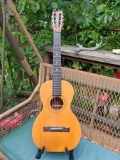 Washburn New Model 1897 Style Parlor Guitar, 1897-9, restored