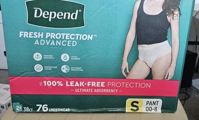 Depend Fresh Protection Advanced  Small Ultimate a sorbency 100% leak -free prot