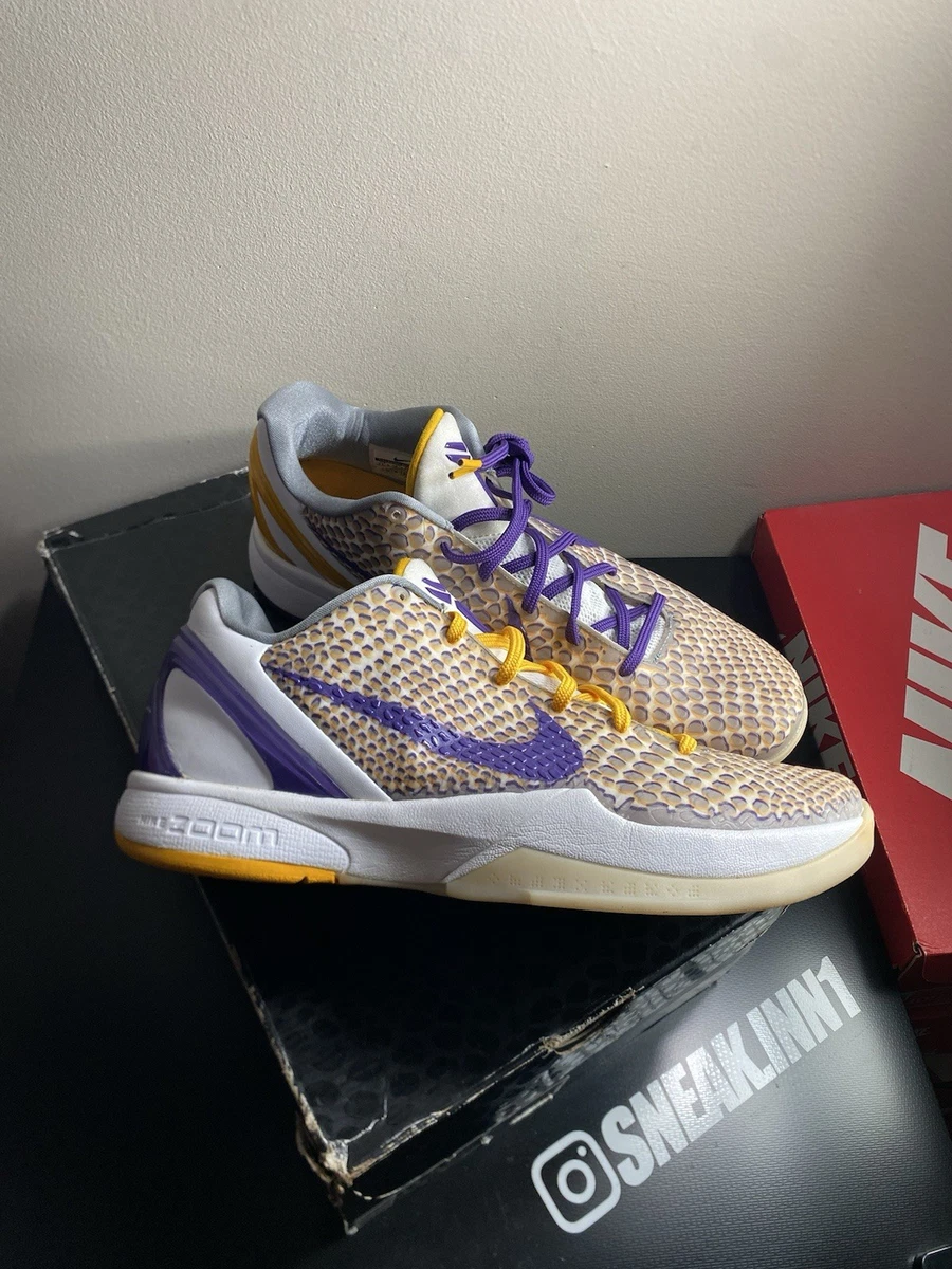 Preços baixos em Nike Zoom Kobe 6 3D Lakers | eBay