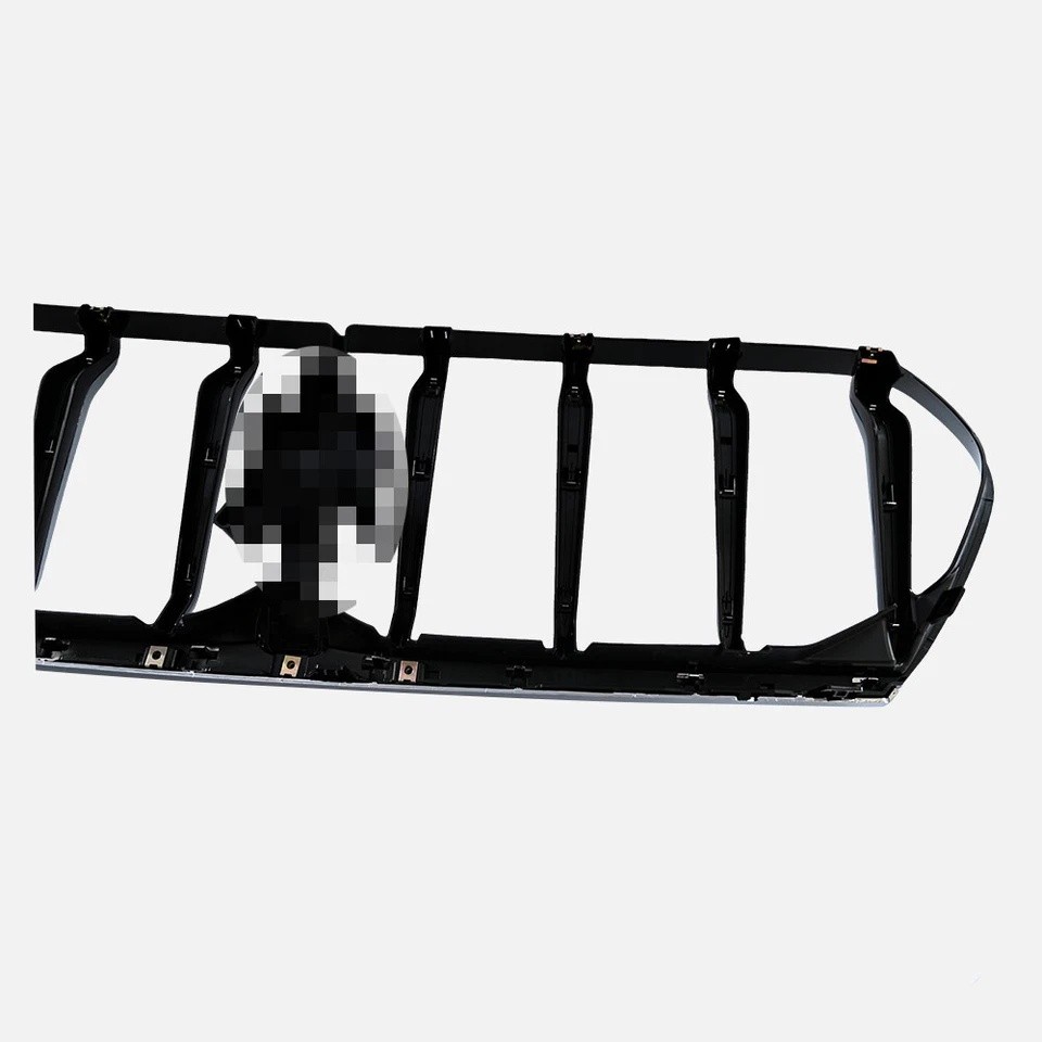 Fits 2017-2024 Maserati Levante Front Bumper Grille Upper Radiator Chrome Black
