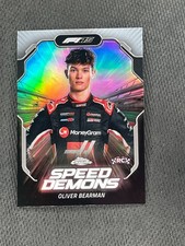 2025 Topps Chrome F1 Speed Demons Oliver Bearman RC SD-8