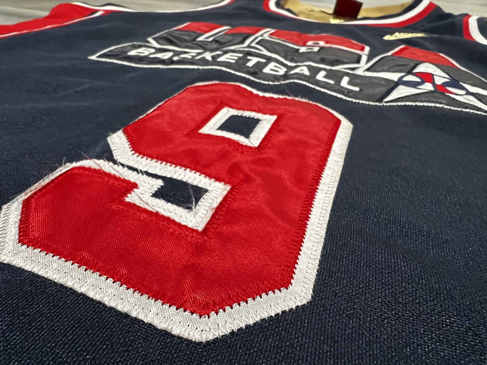 NBA JERSEY USA DREAM TEAM MICHAEL JORDAN NIKE AUTHENTIC SZ ADULT SMALL