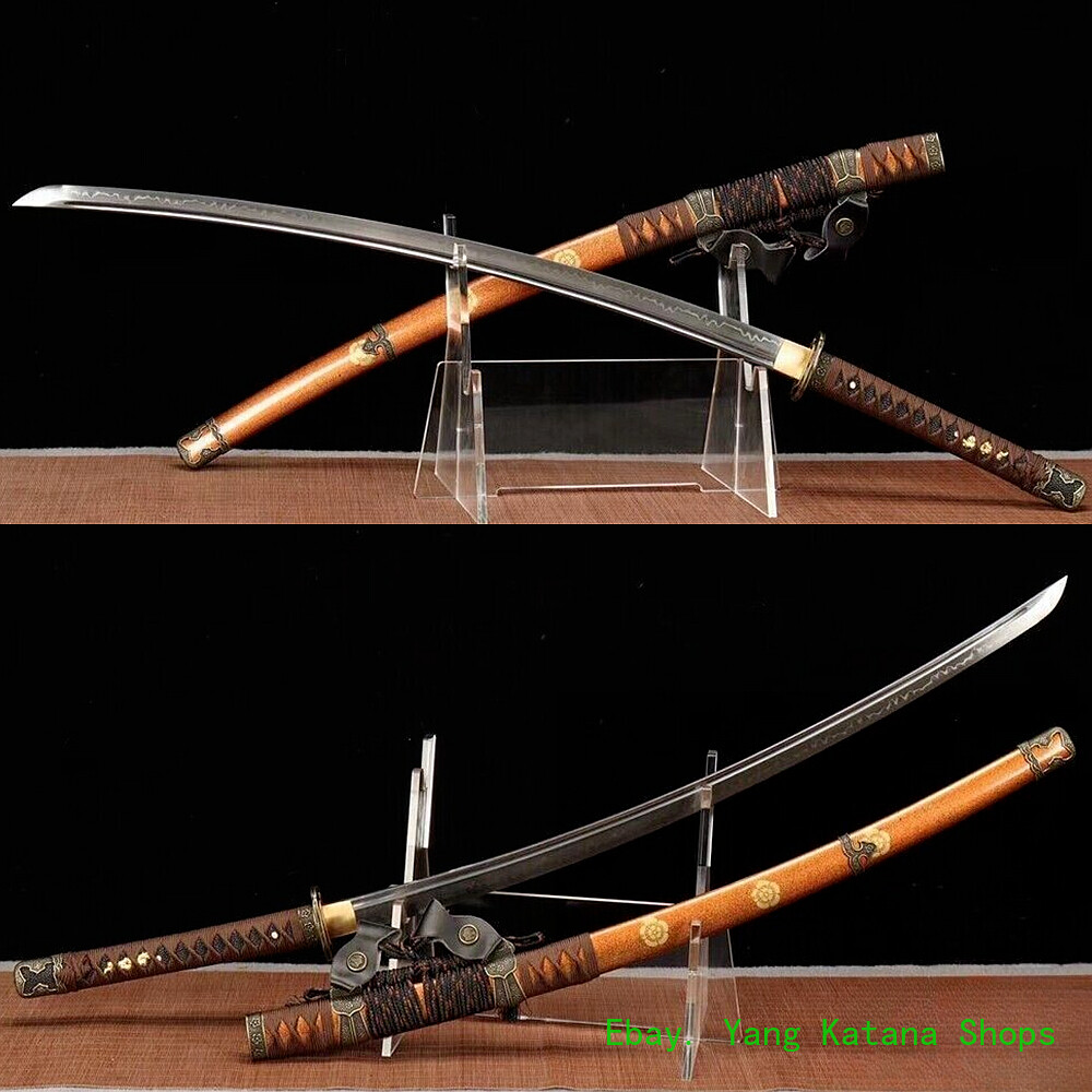 Tachi T10Steel Katana Battle Ready Sharp Japanese Samurai Sword