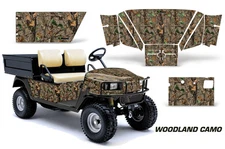 Golf Graphic Decals Stickers For EZGO Workhorse SHORTBOX 1996-2003 WOODLAND