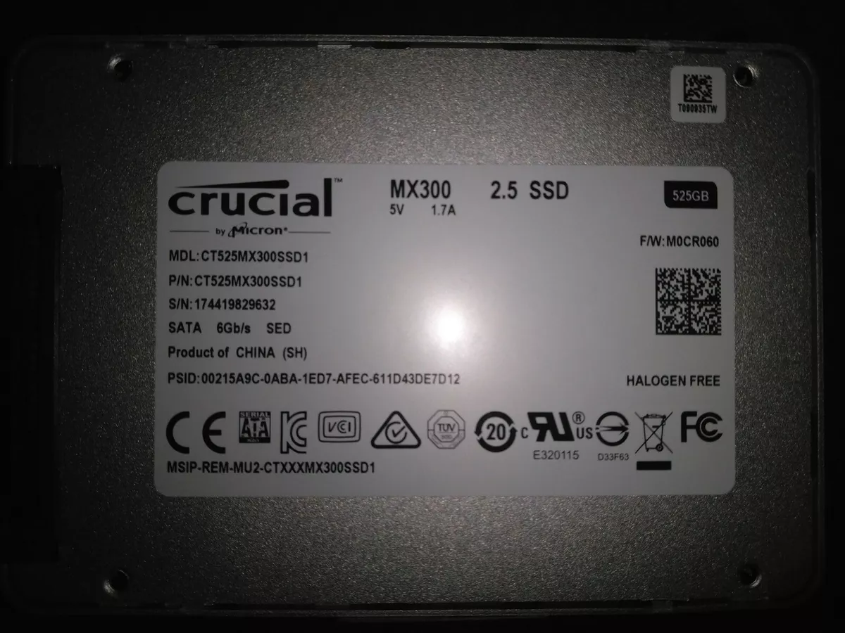 Crucial MX300 2.5