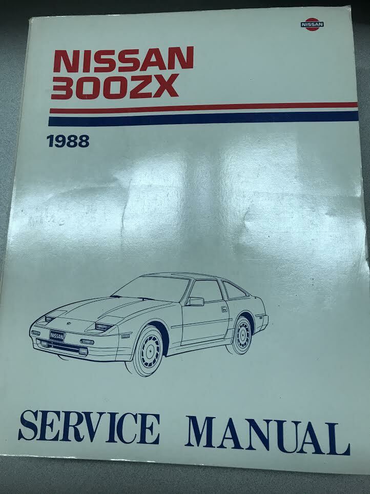 1988 Nissan 300ZX 300 ZX Service Repair Workshop Shop Manual OEM