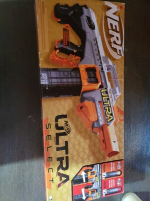 NERF Ultra Select Fully Motorized Blaster with Clips and Darts