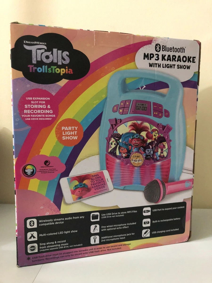 Trolls mp3 karaoke 2025 with light show