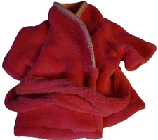 Build A Bear Pink White Polka Dot Terry Bath Spa Robe House Coat Teddy Near Mint