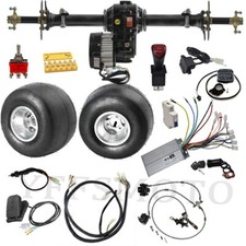 11x7.10-5 Tire Rear Axle Kit 48V 1000W Differential Motor for Go Kart E-bike ATV