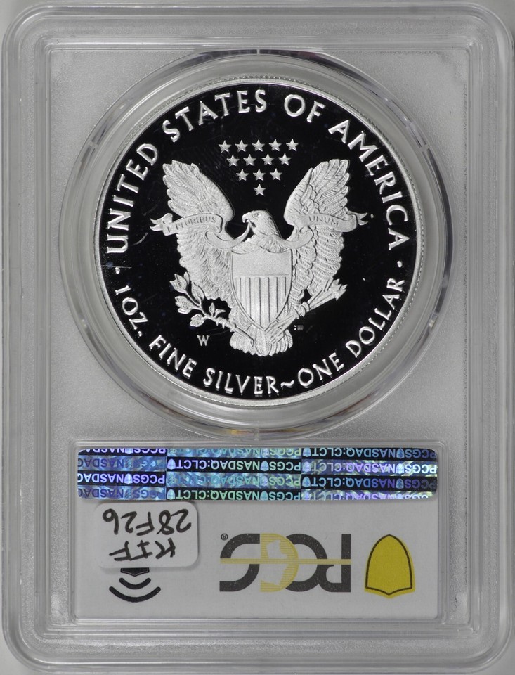 2021-W Proof Silver Eagle T-1 $1 PCGS PR70 DCAM, Ltd Ed Set First ...