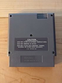 Ghosts 'N Goblins Nintendo Nes Cleaned & Tested Authentic