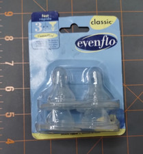 Evenflo Classic BPA Free Nipples Standard - Fast Flow, X Cut - 4 In A Pack 6 M