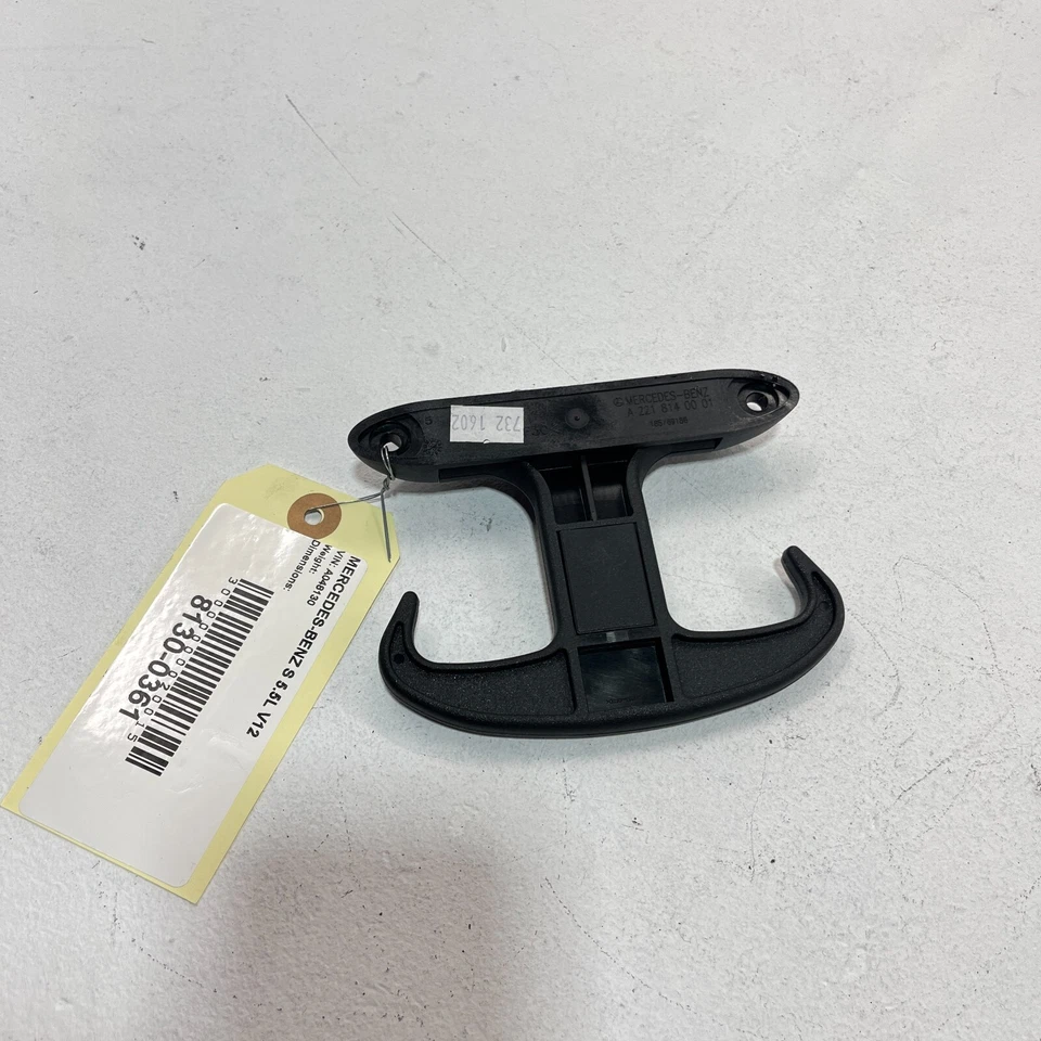 07-13 MERCEDES-BENZ S550 S600 MALETERO MALETERO MALETERO GANCHO DE AMARRE OEM 1 PIEZA Foto 3 de 4
