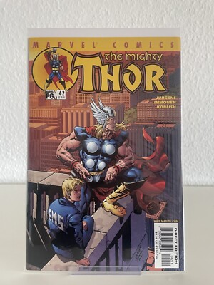 The mighty Thor #42 Vol.2 Marvel Comics US Comic Heft bagged and Boarded