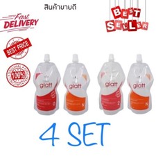 4X Set Schwarzkopf Glatt Hair Straightener Cream No. 0 Neutralizer N Set 400 ml