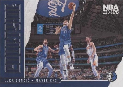 2020-21 Panini NBA Hoops Luka Doncic SLAM HOLO SP #5 Mavs Lakers 