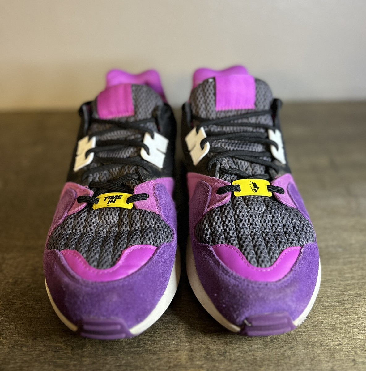 Adidas ZX Torsion Ninja Time In Purple Sneaker Shoes Size 6 FW9831