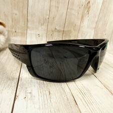 Hawks Gloss Black Wrap Sunglasses - HSXW-690X Sports Biker Lowrider