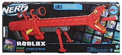 Nerf Roblox Zombie Attack: Viper Strike Hasbro - 10 Peças com