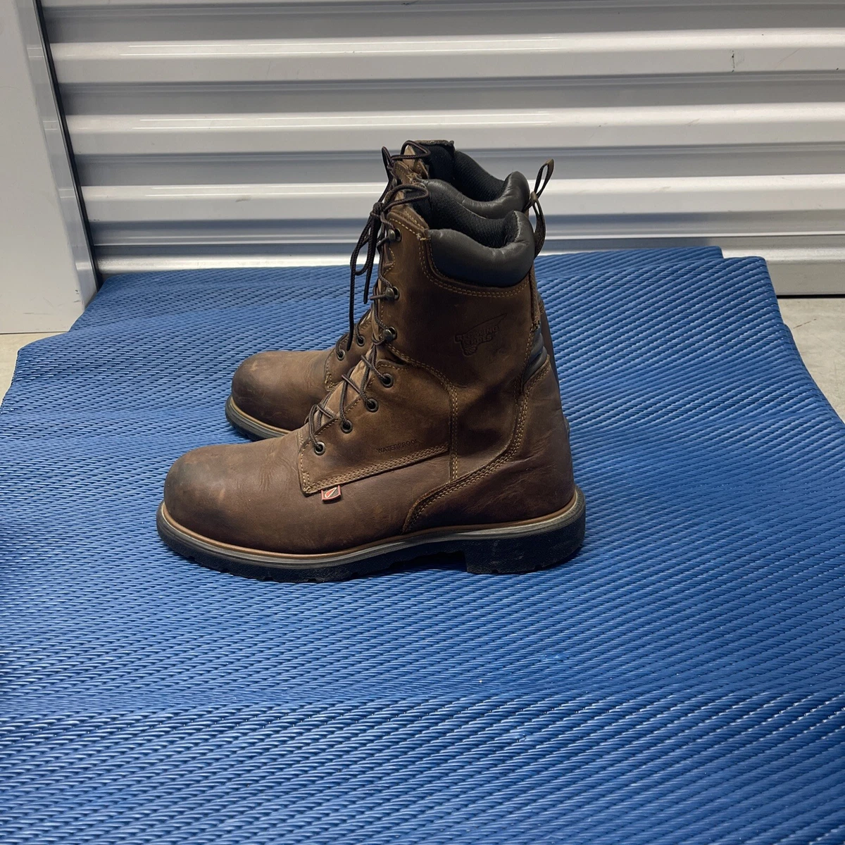 Red wing 8 sales inch lace up boots