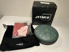 Yoga Meditation Steel Tongue Drum 6” with 11 Notes Percussion Instrument