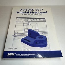 AutoCAD 2017 Tutorial First Level 2D Fundamentals - No Markings, Excellent