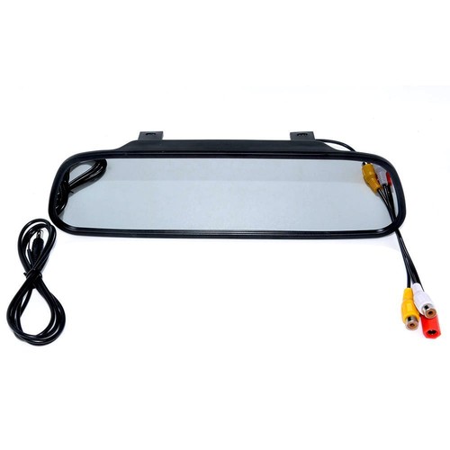 4.3"Car Reverse Rear View Mirror Display Monitor+Backup Camera & Radar Sensor - Picture 8 of 9