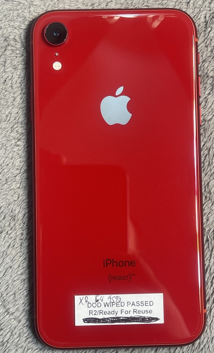 Apple iPhone XR 64GB Red A1984 MT322LL/A Unlocked Clean ESN Apple iPhone XR 64GB Red A1984 MT322LL/A Unlocked Clean ESN