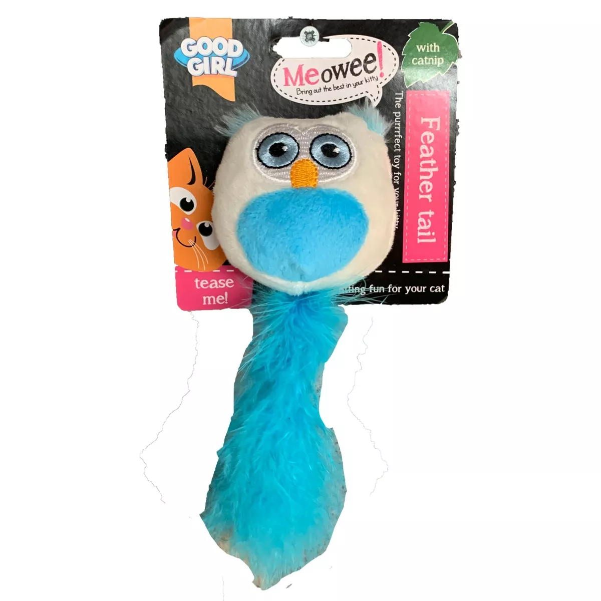 Owl cat cheap toy