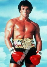 Rocky Balboa 3 BOXING MOVIE VINTAGE FILM ART Print Poster Wall Picture A4 +