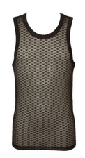 EMPORIO ARMANI men's tank top wide shoulder tank top in transparent stretch logo