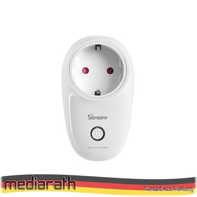 SONOFF S26R2 16A SMARTE WIFI STECKDOSE TASMOTA - Alexa kompatibel - iobroker