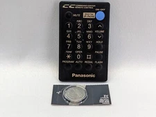 🔥Works🔥 Panasonic KX-TCA2 Command Center Remote Control + Spare Battery (S2)