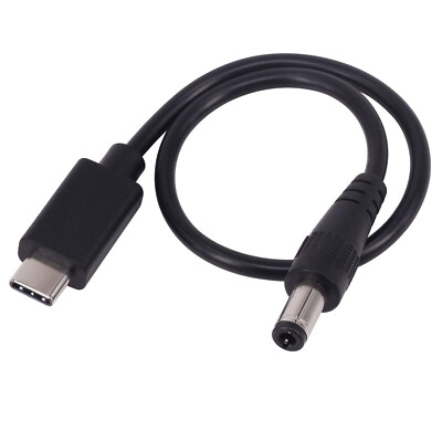 Adaptateur Type-C Femelle Vers DC 5.5x2.1 Mm Mâle - Convertisseur USB-C Vers Prise DC, Sortie 5V Stable