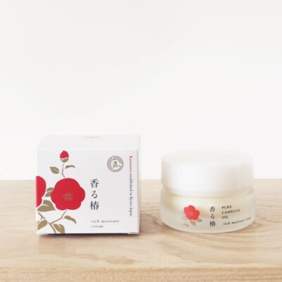 Camellia oil cosmetics Fragrant Camellia Rich Moisture Cream 30g/1fl oz Japan