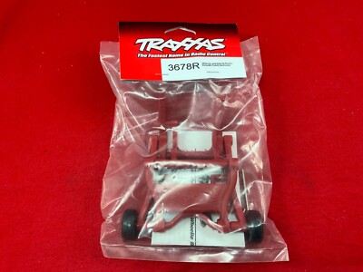 Traxxas 3678R RED Wheelie Bar STAMPEDE RUSTLER BANDIT SLASH VXL BIGFOOT 2wd