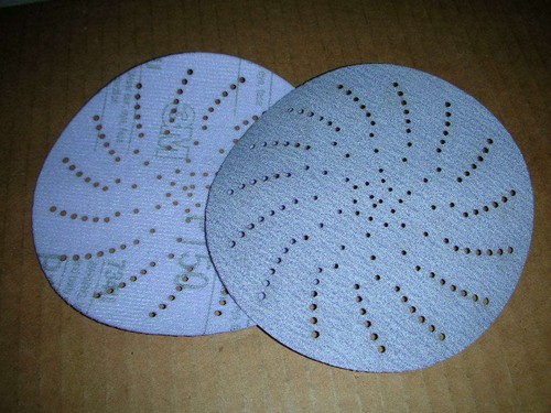 3M 30480 Purple Clean SANDING Hookit DISC 5" P150 Grit 50pc. or 200pc. NEW! - Imagen 5 de 7