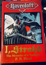I, Strahd: The Memoirs of a Vampire by P. N. Elrod HCDJ - TSR First Edition 1993