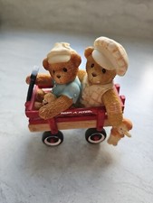 Cherished Teddies - Bear Figurine 2000 Booker And Fletcher  786861