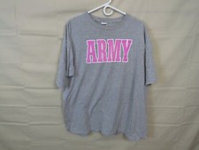 Pink Army XL Vintage T-Shirt