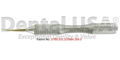 Power Flex Gold Coated Periotome CVD S/E Durable New Handle Model#1930-2G