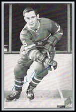 1962-63  MONTREAL CANADIENS POSTCARD  BOBBY ROUSSEAU 21400