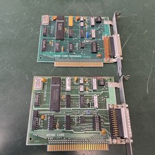 Lot Of 2 Vintage ibm xt isa 8 bit Async card, 1501485 xm computer board Untested