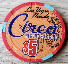 $5 Las Vegas Circa Casino Chip 