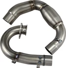 FMF Exhaust System  Header Pipe Set Titanium Yamaha Yz450f 2018 Clearance