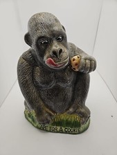 Tone World 1998 Vintage Ape For A Cookie, Cookie Jar RARE 11.5” (A5