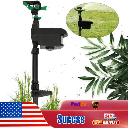 Dog Cat Solar Motion Activated Water Animal Repellent Deterrent